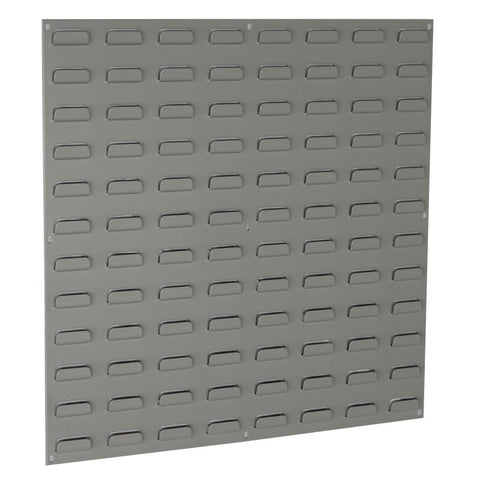 large louvred panel wall storage containers